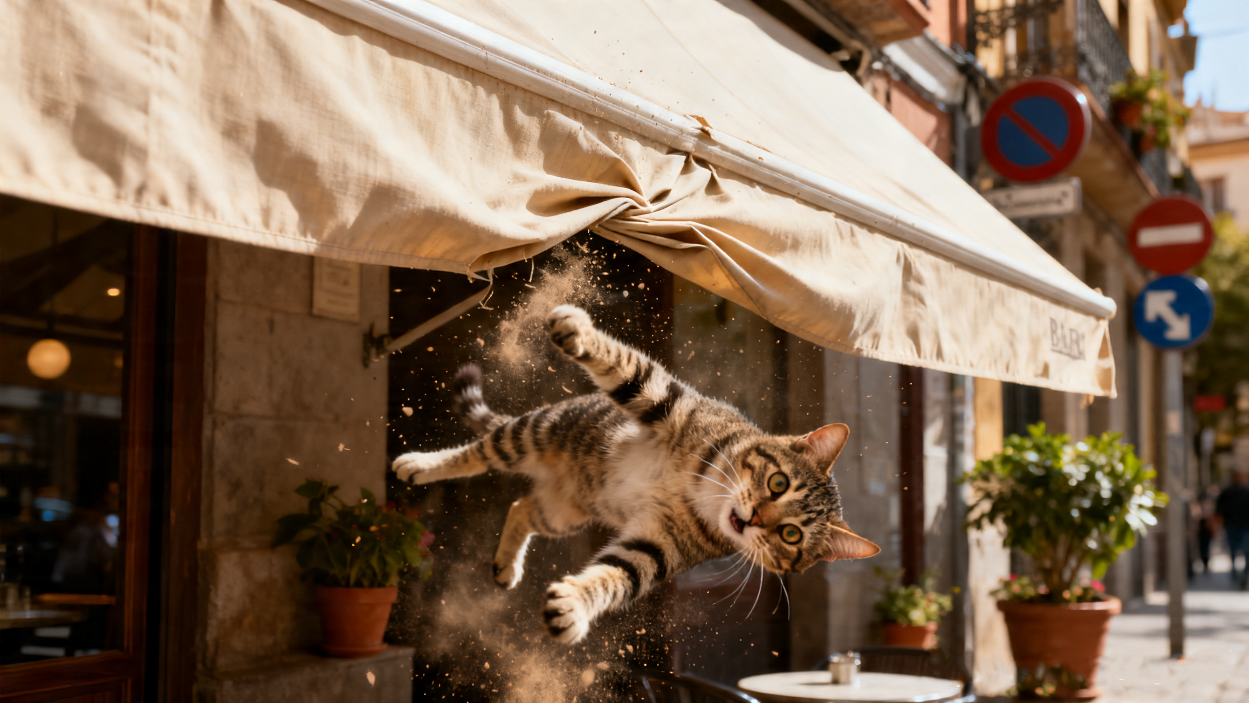 El gato que cayó del balcón en Madrid: la increíble historia de Pesciolino y su inesperado refugio