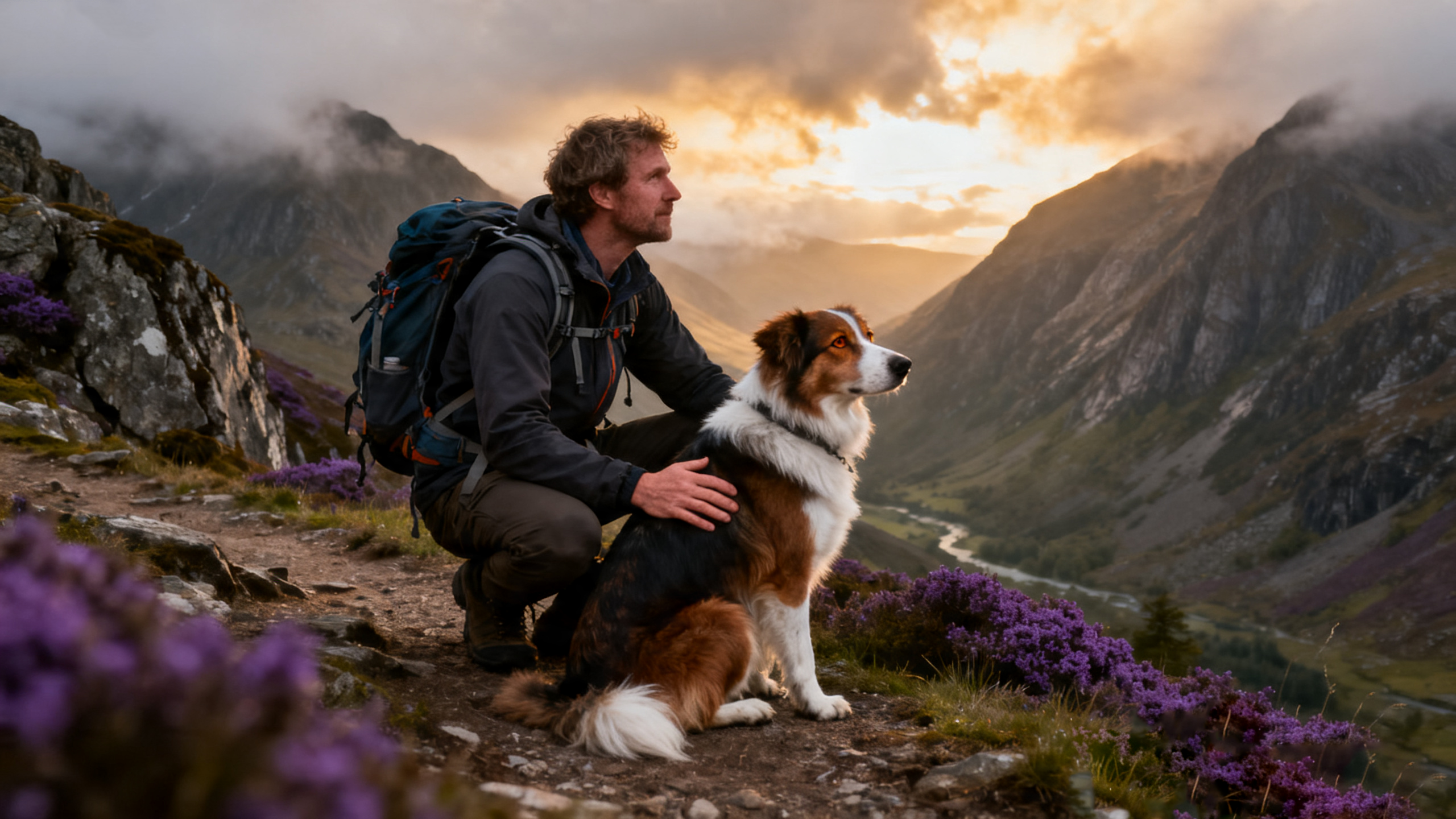 El perro de las Highlands: la historia del rescate en Glencoe