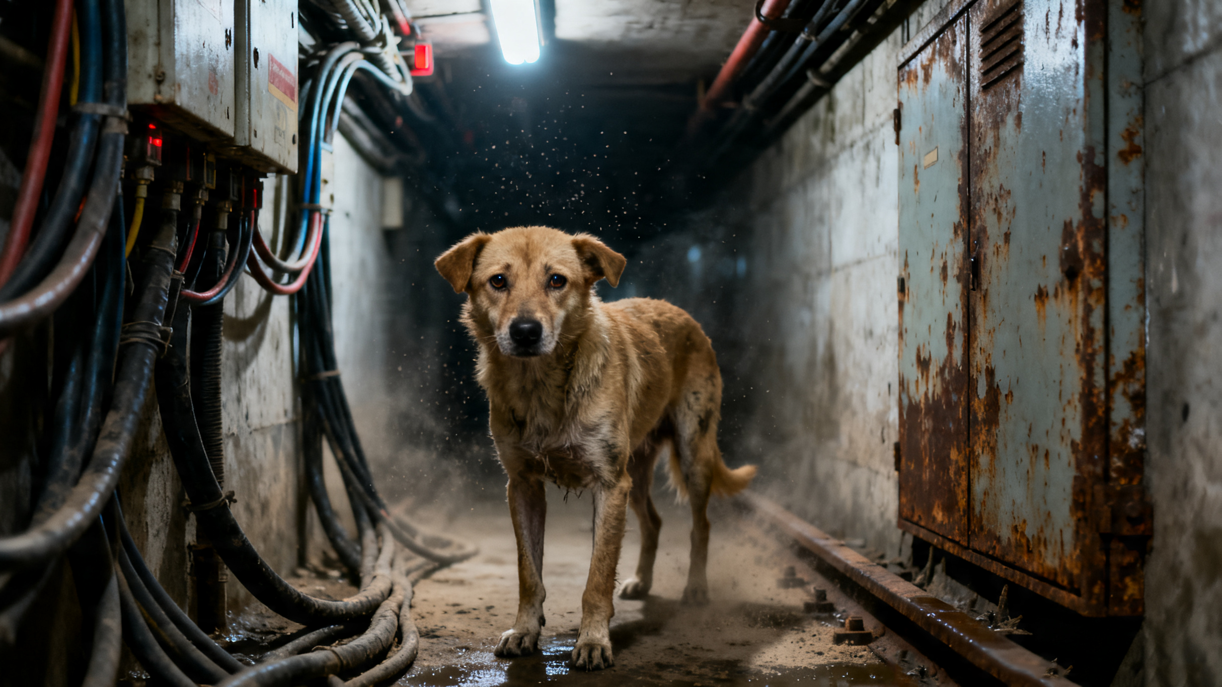 El perro Bao bajo la estación: la historia del rescate en Wuhan