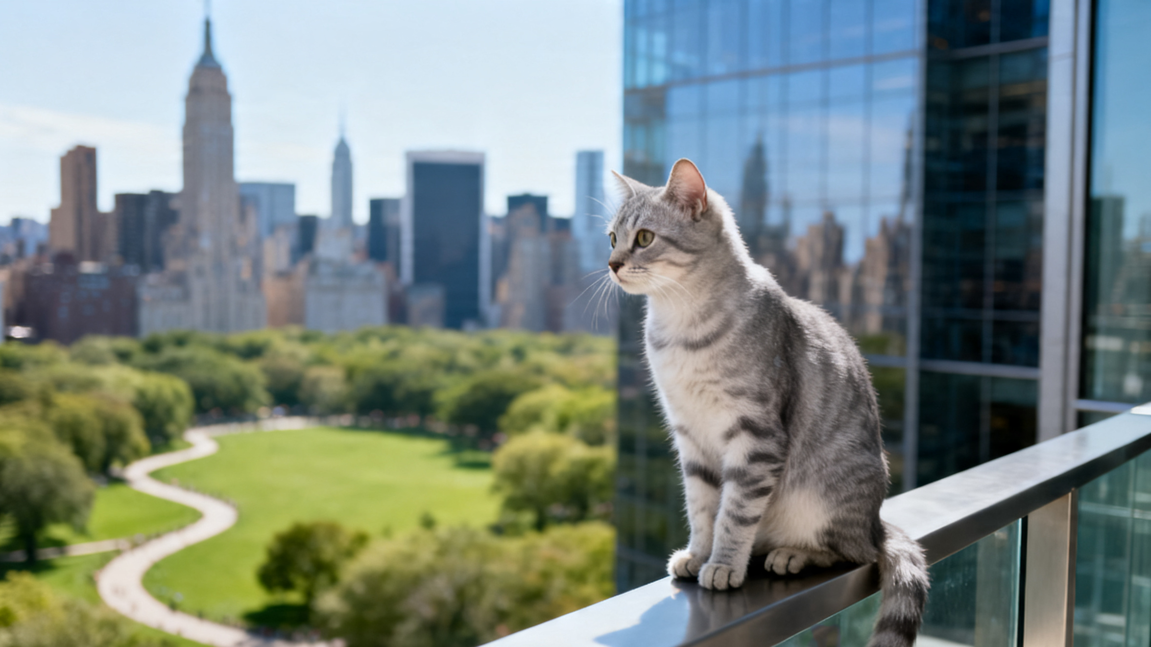 El gato desaparecido en Nueva York: la dulce historia de Central Park y el misterio del rascacielos