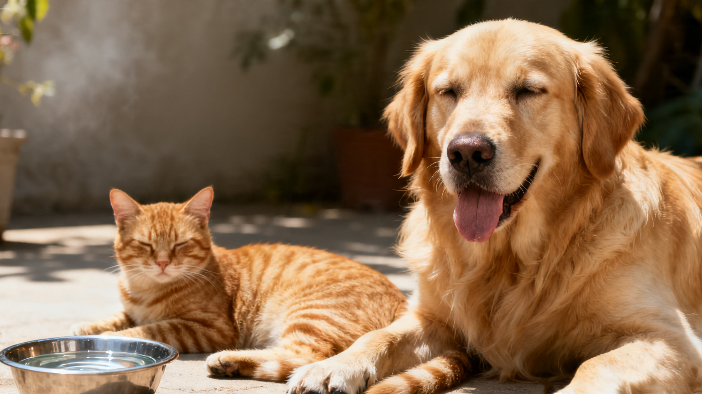 🐶💧 Cómo saber si tu perro o gato está deshidratado: síntomas, riesgos y prevención